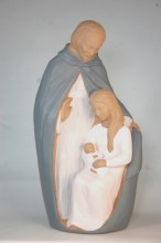 Sculpture de la Sainte Famille de Nazareth : cadeau religieux
